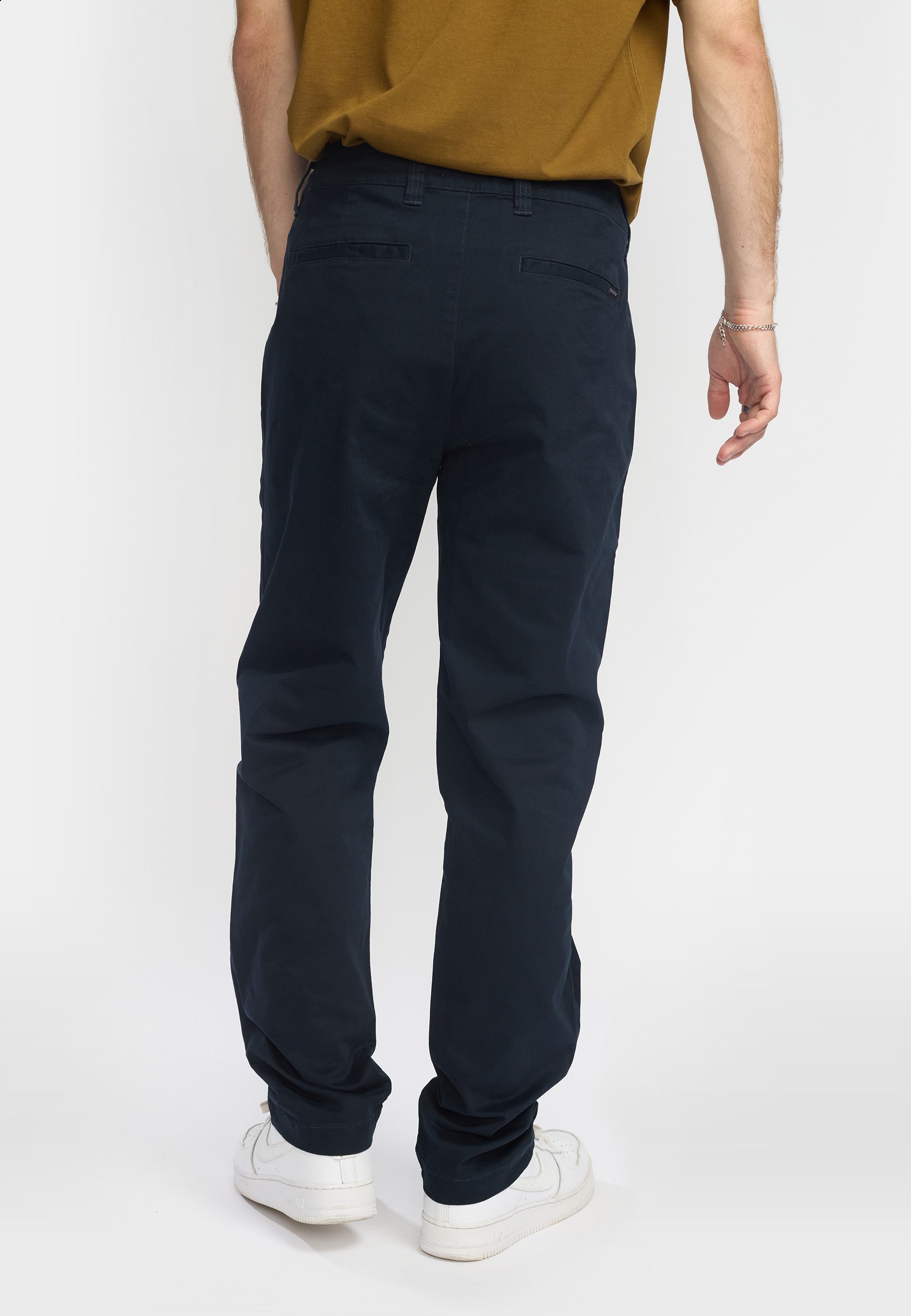 Revolution Chino Trousers Trousers Navy