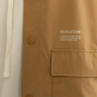 Revolution Coach Jacket Lightweight Outerwear Lightbrown