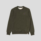 Revolution Crewneck Sweatshirts Army-melange