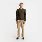 Revolution Crewneck Sweatshirts Army-melange