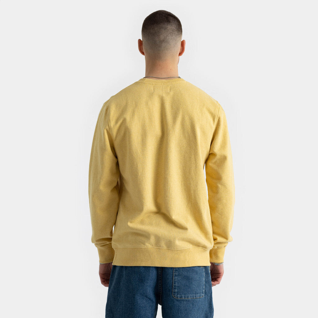 Revolution Crewneck Sweatshirts Lightyellow-melange
