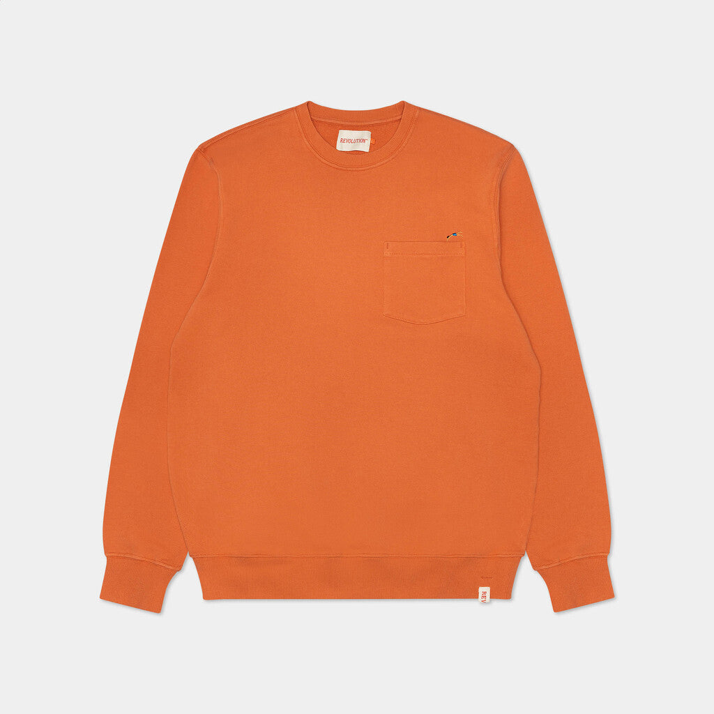 Revolution Crewneck Sweatshirts Lightorange
