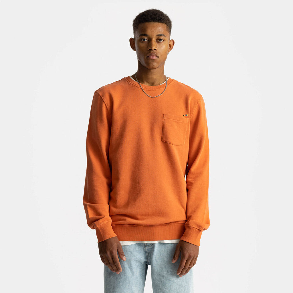 Revolution Crewneck Sweatshirts Lightorange