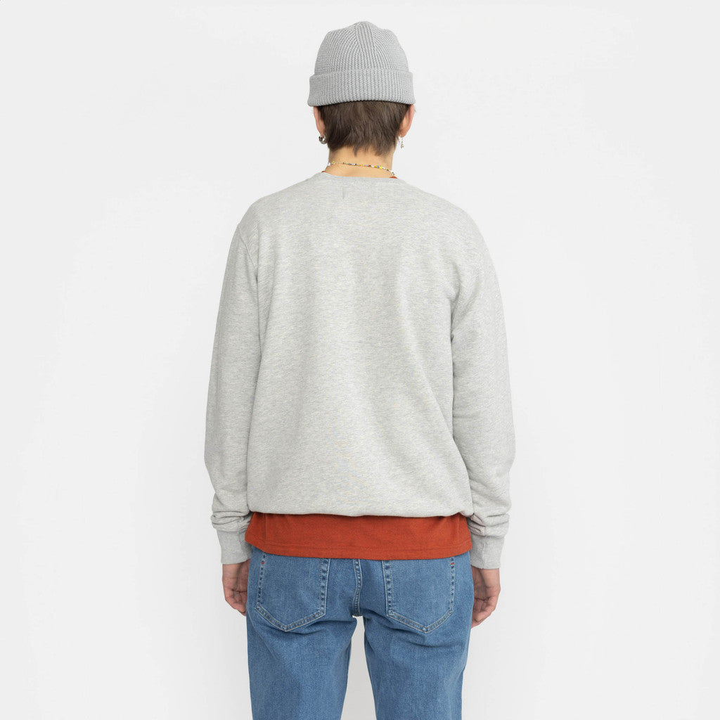 Revolution Crewneck Sweatshirts Grey-melange