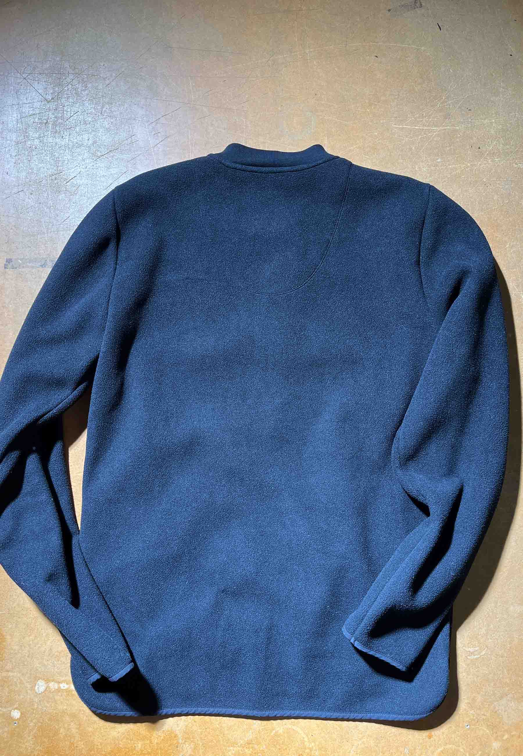Revolution Crewneck zip Vintaged Black