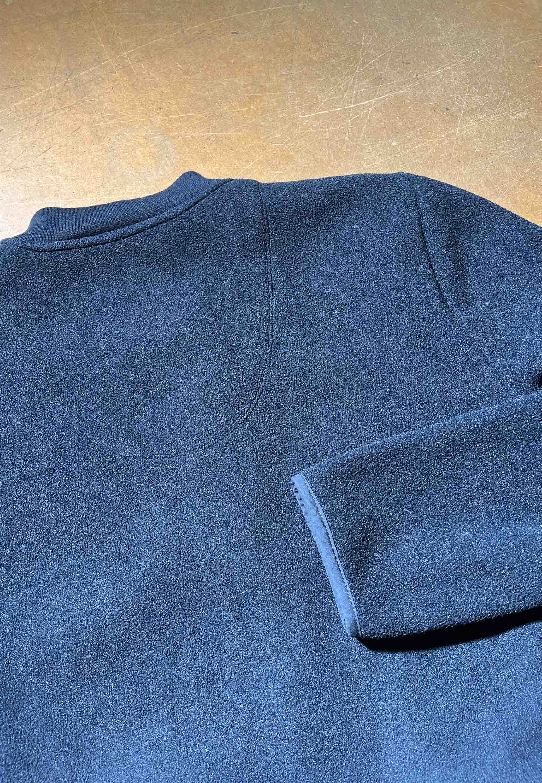 Revolution Crewneck zip Vintaged Black