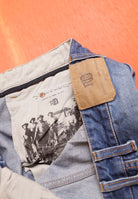 Revolution Denim Shorts Vintaged Darkblue