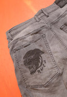 Revolution Denim Shorts Vintaged Grey