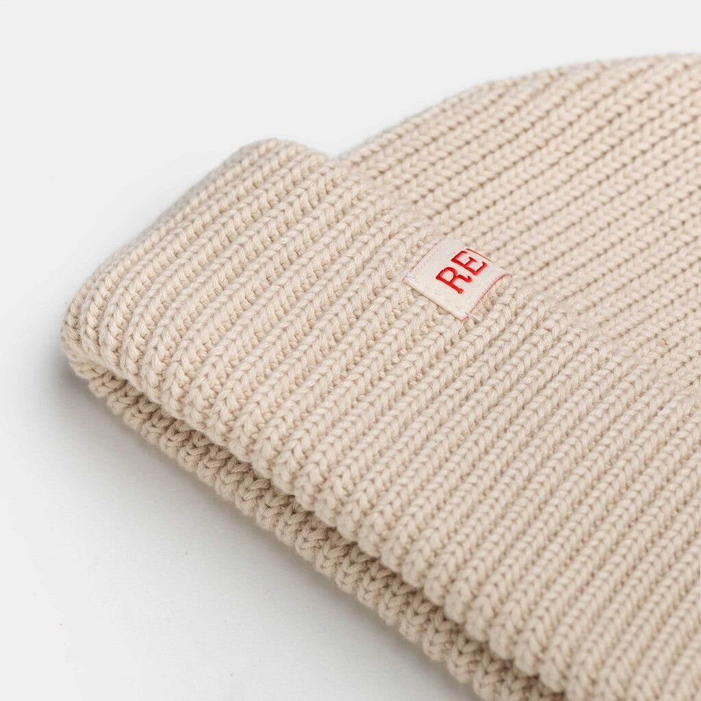 Revolution Fisherman Beanie Headwear Offwhite