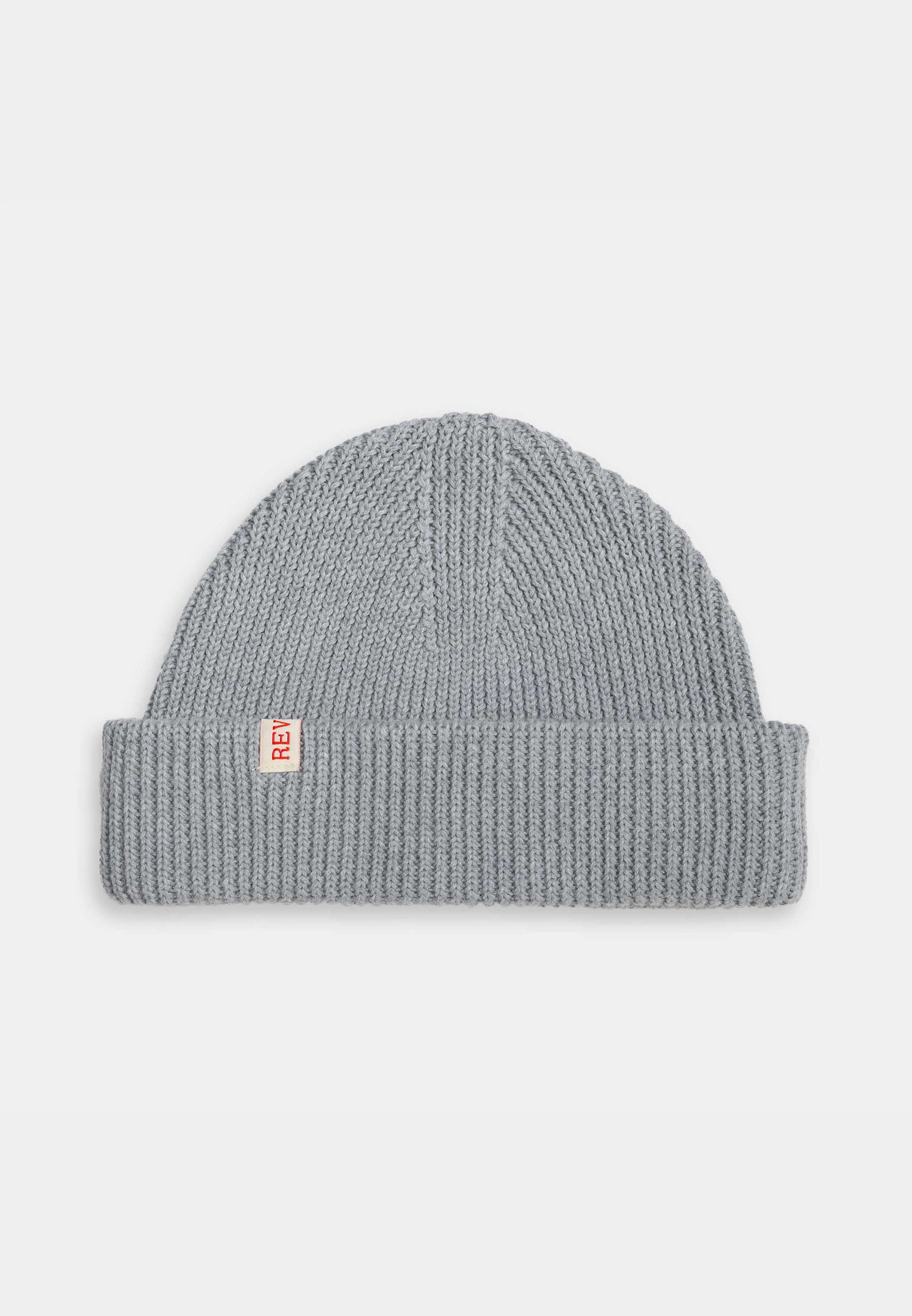 Revolution Fisherman Beanie Headwear Grey-melange