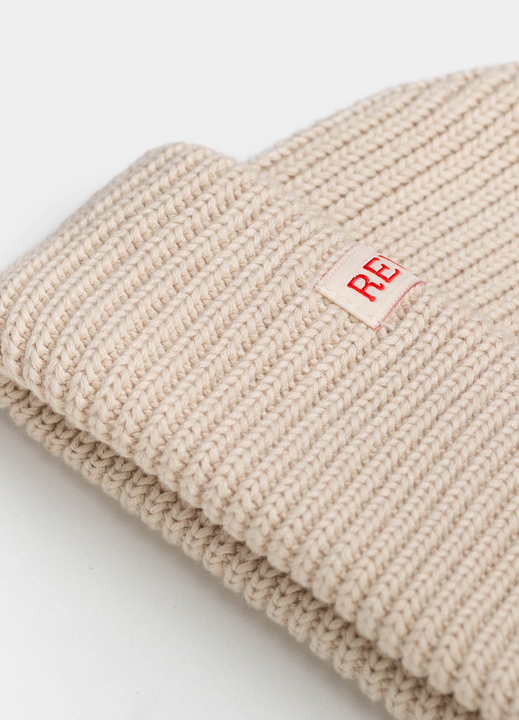Revolution Fisherman Beanie Headwear Offwhite