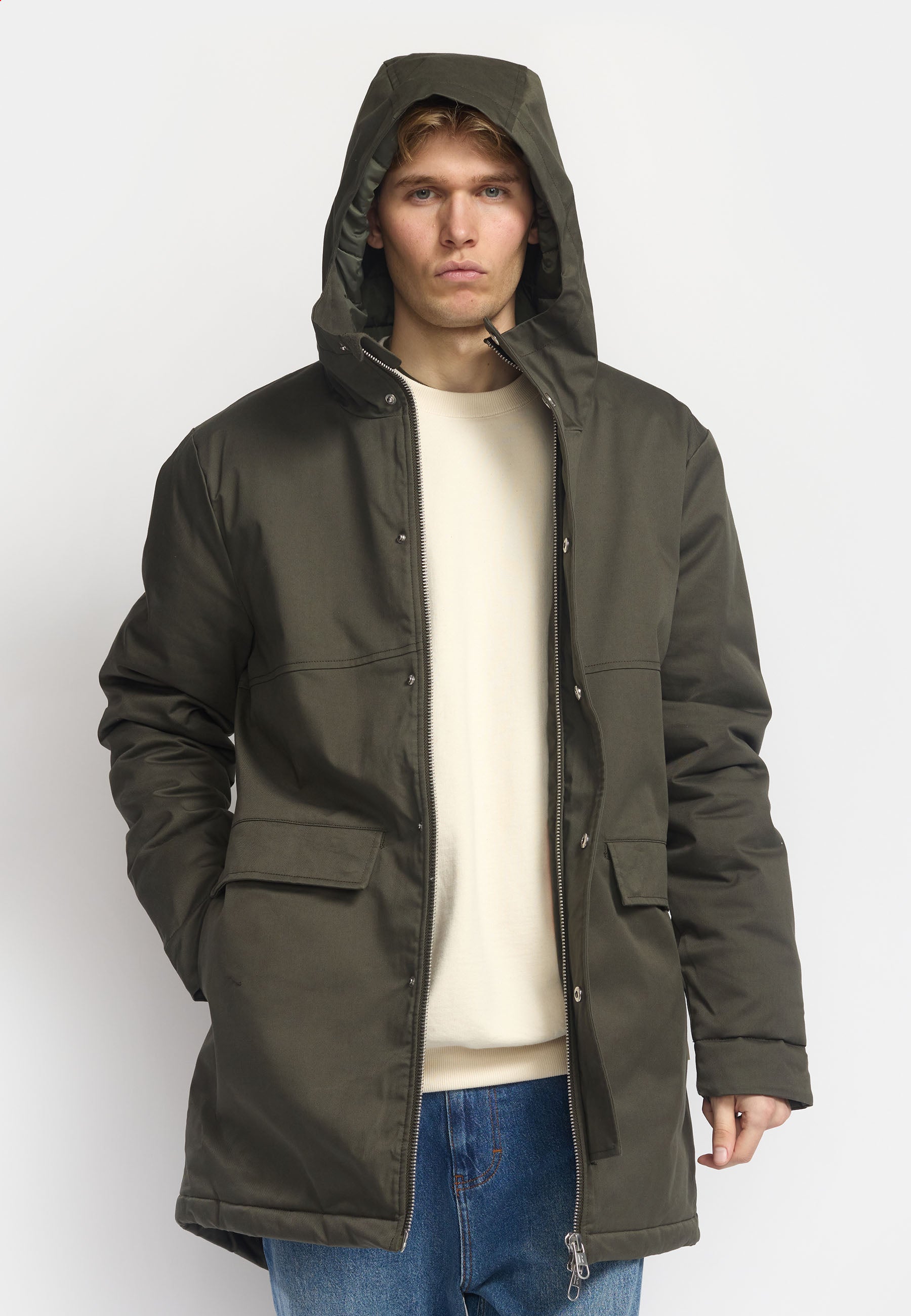 Revolution Fishtail Parka Winter Outerwear Army