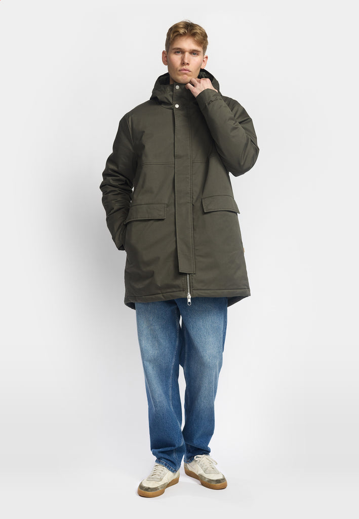 Revolution Fishtail Parka Winter Outerwear Army