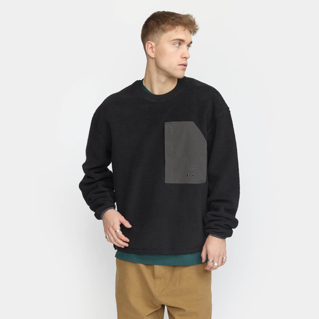 Revolution Fleece Crewneck Sweatshirts Black