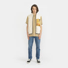 Revolution Fleece Vest Fleece Offwhite