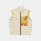 Revolution Fleece Vest Fleece Offwhite