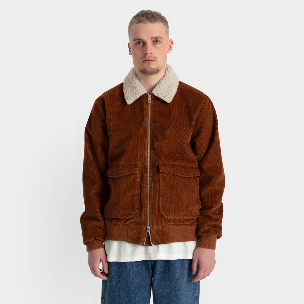 Revolution Flight Jacket Winter Outerwear Brown