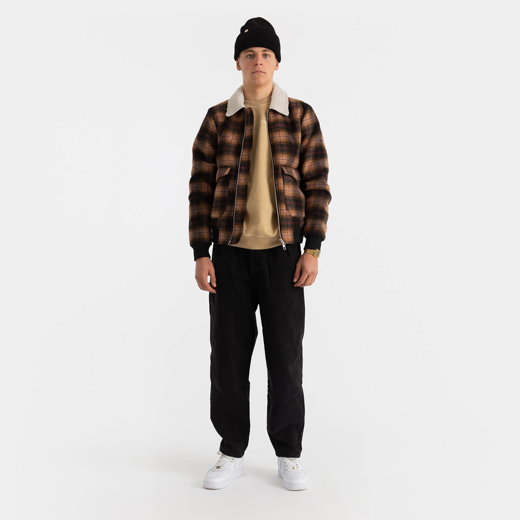 Revolution Flight Jacket Winter Outerwear Black