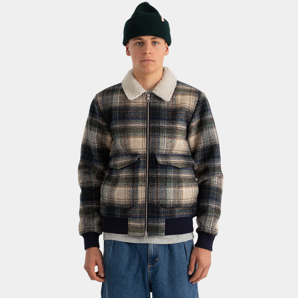 Revolution Flight Jacket Winter Outerwear Navy