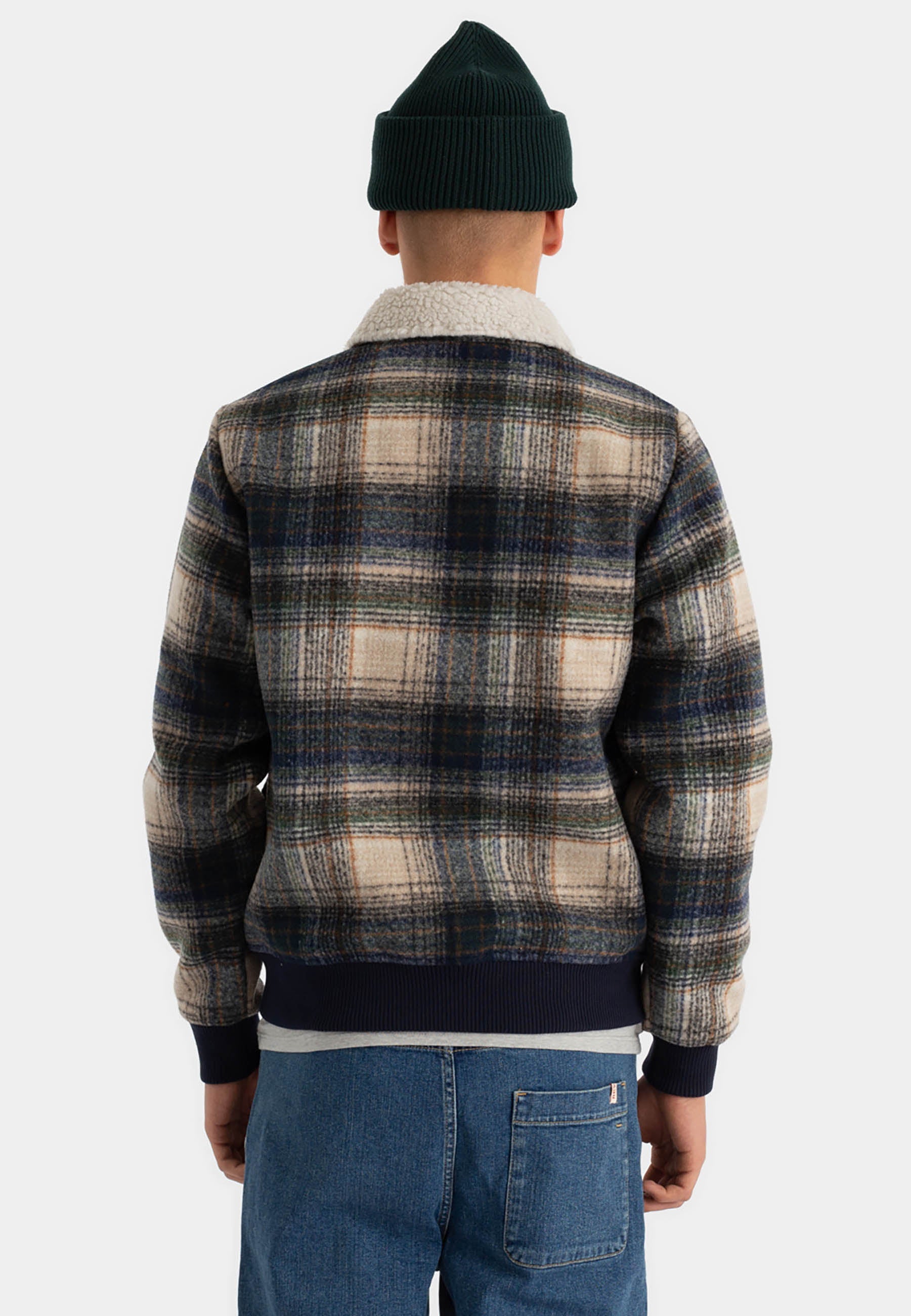 Revolution Flight Jacket Winter Outerwear Navy