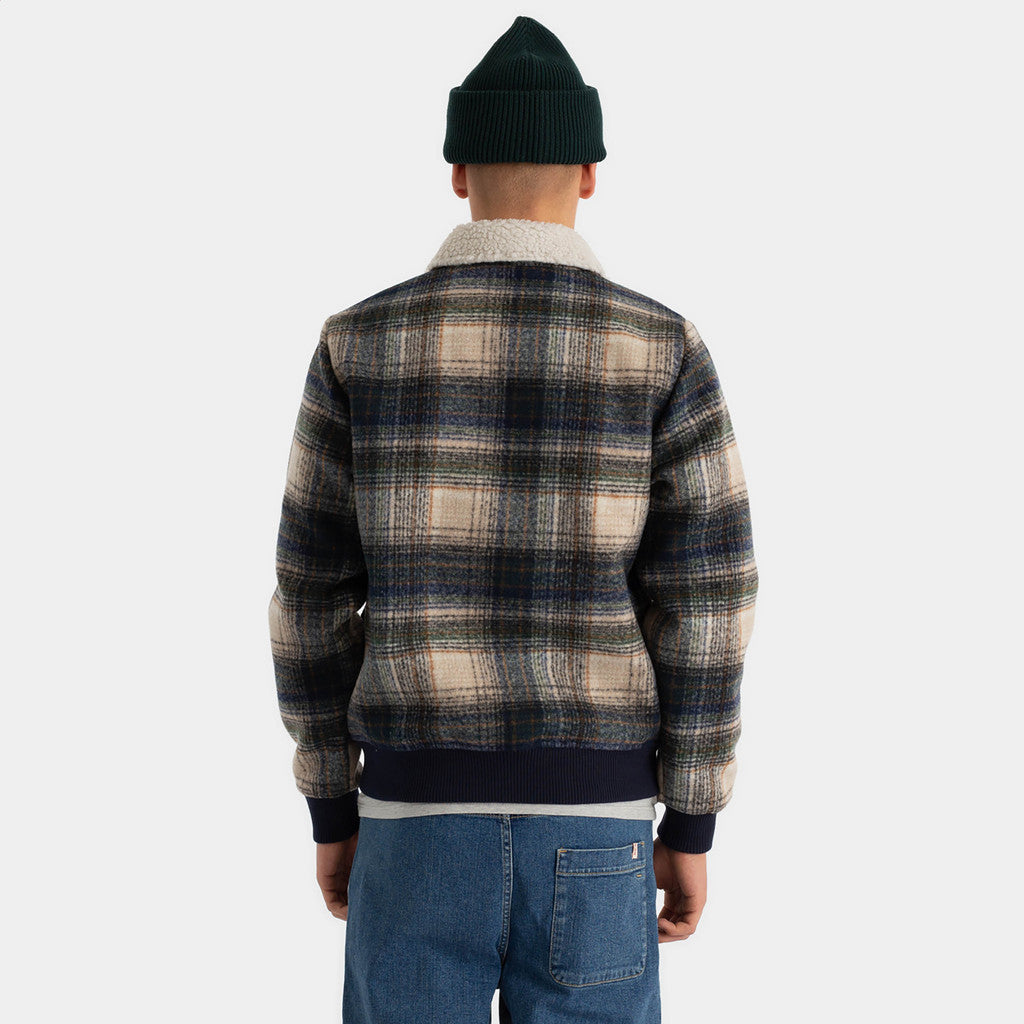 Revolution Flight Jacket Winter Outerwear Navy