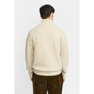 Revolution Half-zip Knit Knitwear White