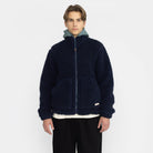 Revolution Heavy Teddy Jacket Fleece Navy