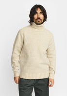 Revolution High-neck Sweater Knitwear White