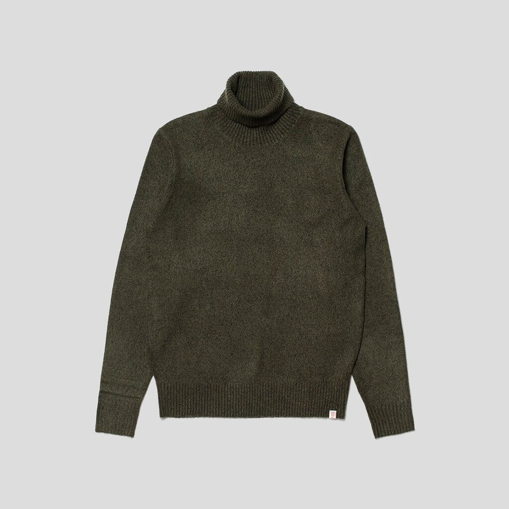 Revolution High-neck Sweather Knitwear Army