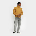 Revolution High-neck Sweather Knitwear Yellow