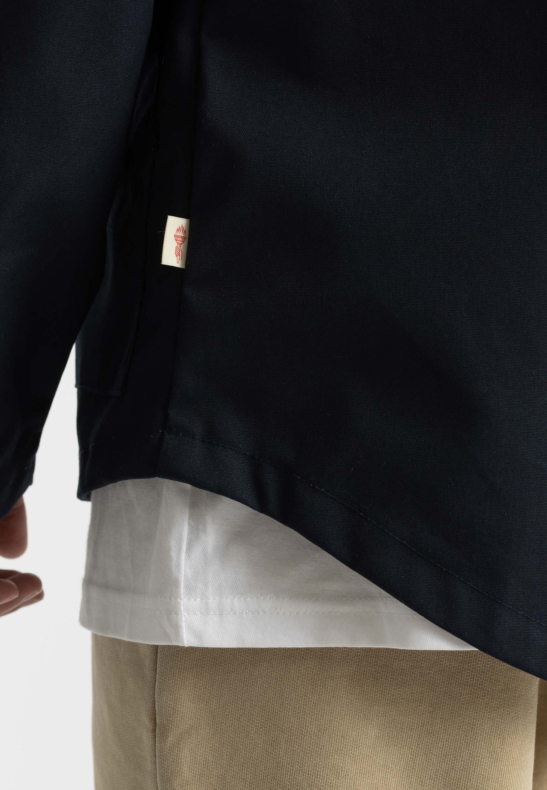 Revolution Hooded Jacket Lightweight Outerwear Navy