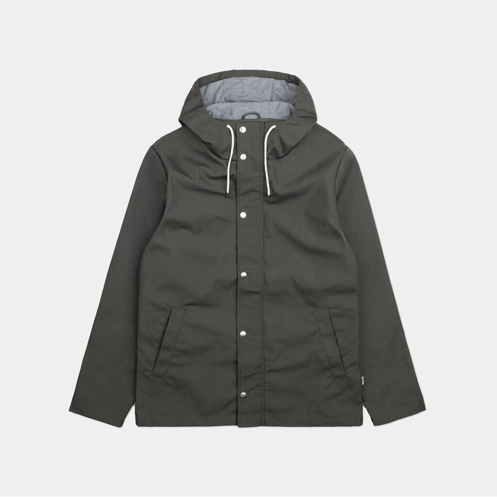 Revolution Hooded Jacket Lightweight Outerwear Army