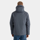 Revolution Hooded Jacket Winter Outerwear Dustblue