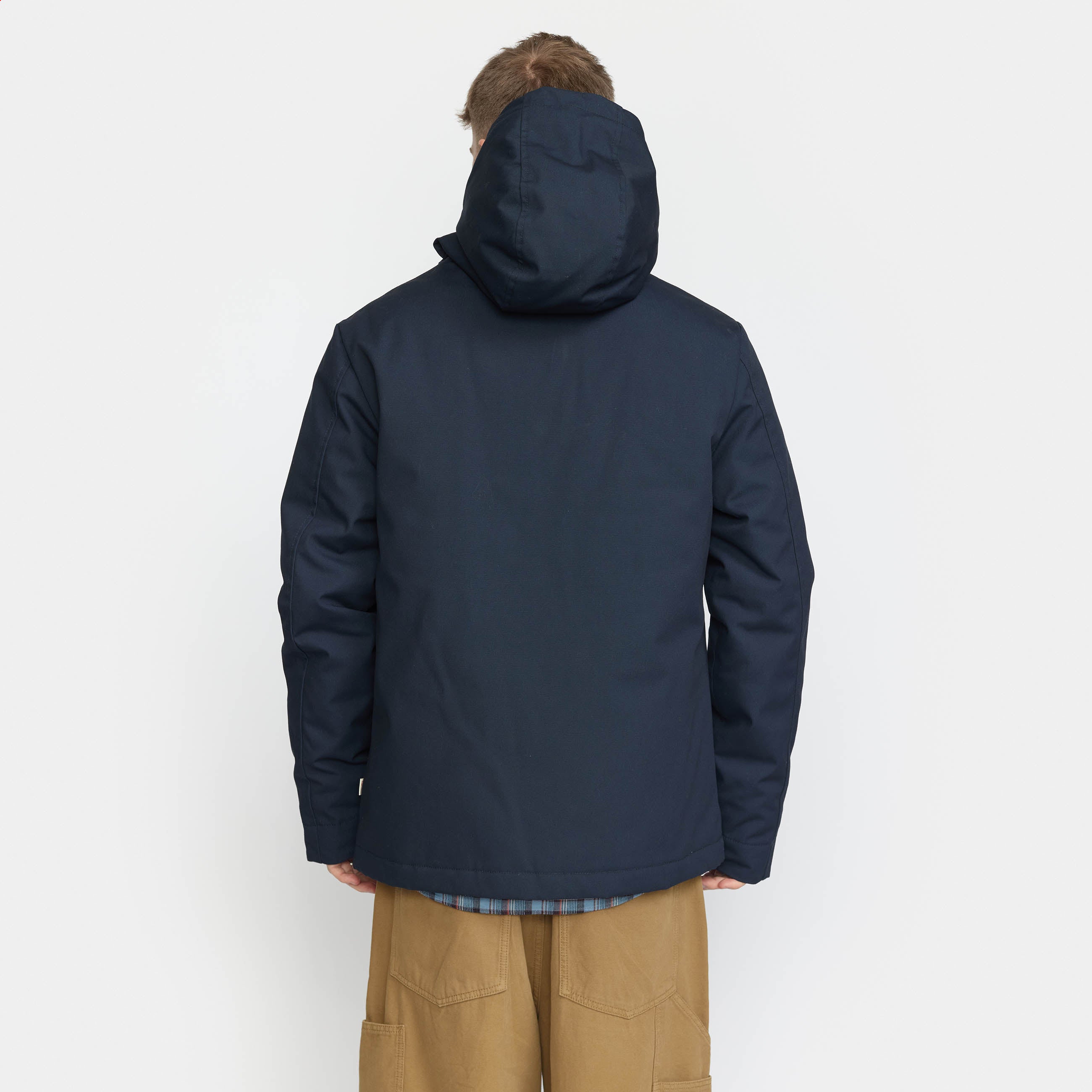 Revolution Hooded Jacket Winter Outerwear Navy