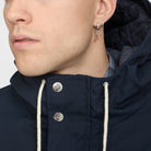 Revolution Hooded Jacket Winter Outerwear Navy