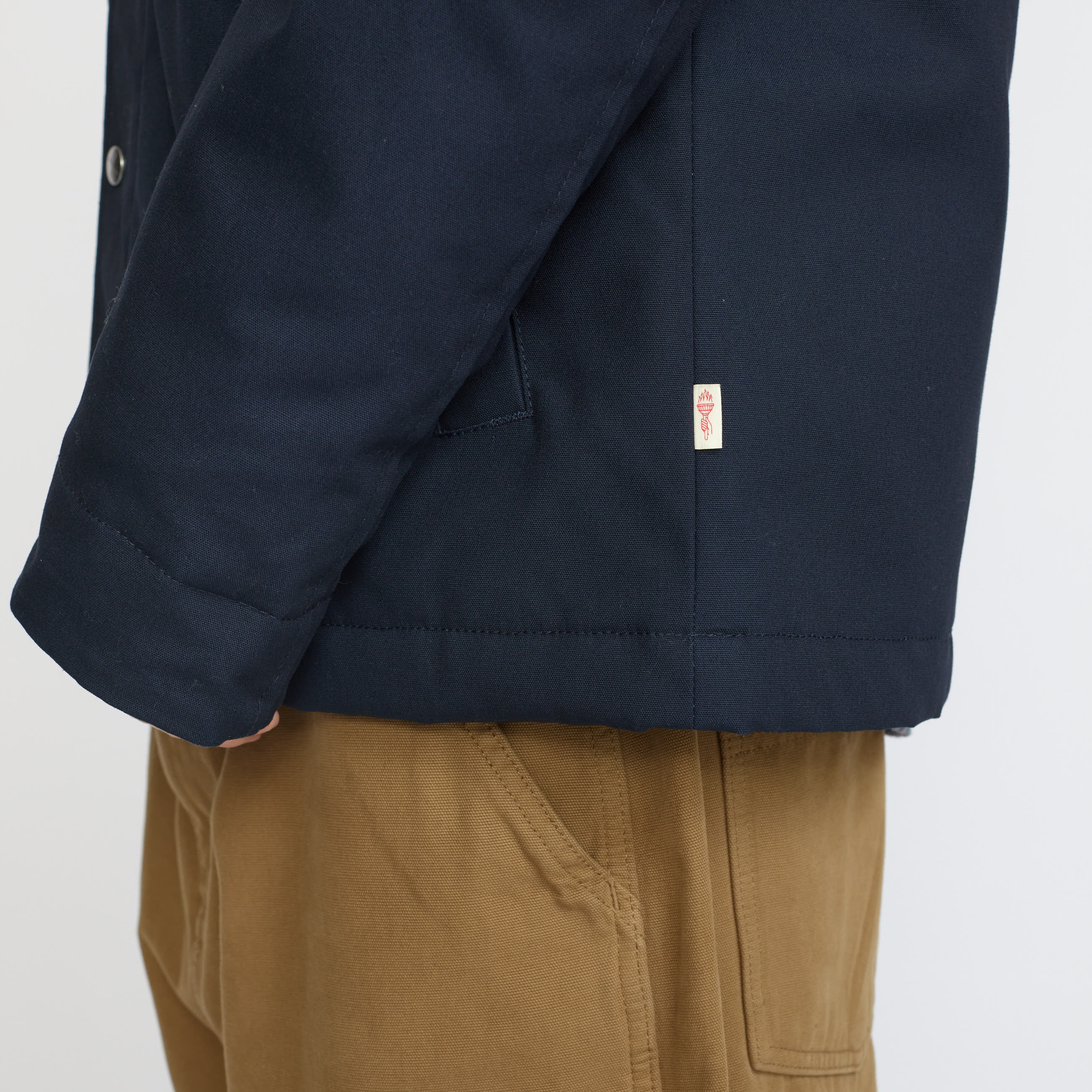 Revolution Hooded Jacket Winter Outerwear Navy