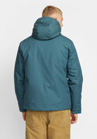 Revolution Hooded Jacket Winter Outerwear Petrol