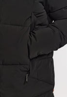 Revolution Hooded Puffer Jacket Winter Outerwear Black