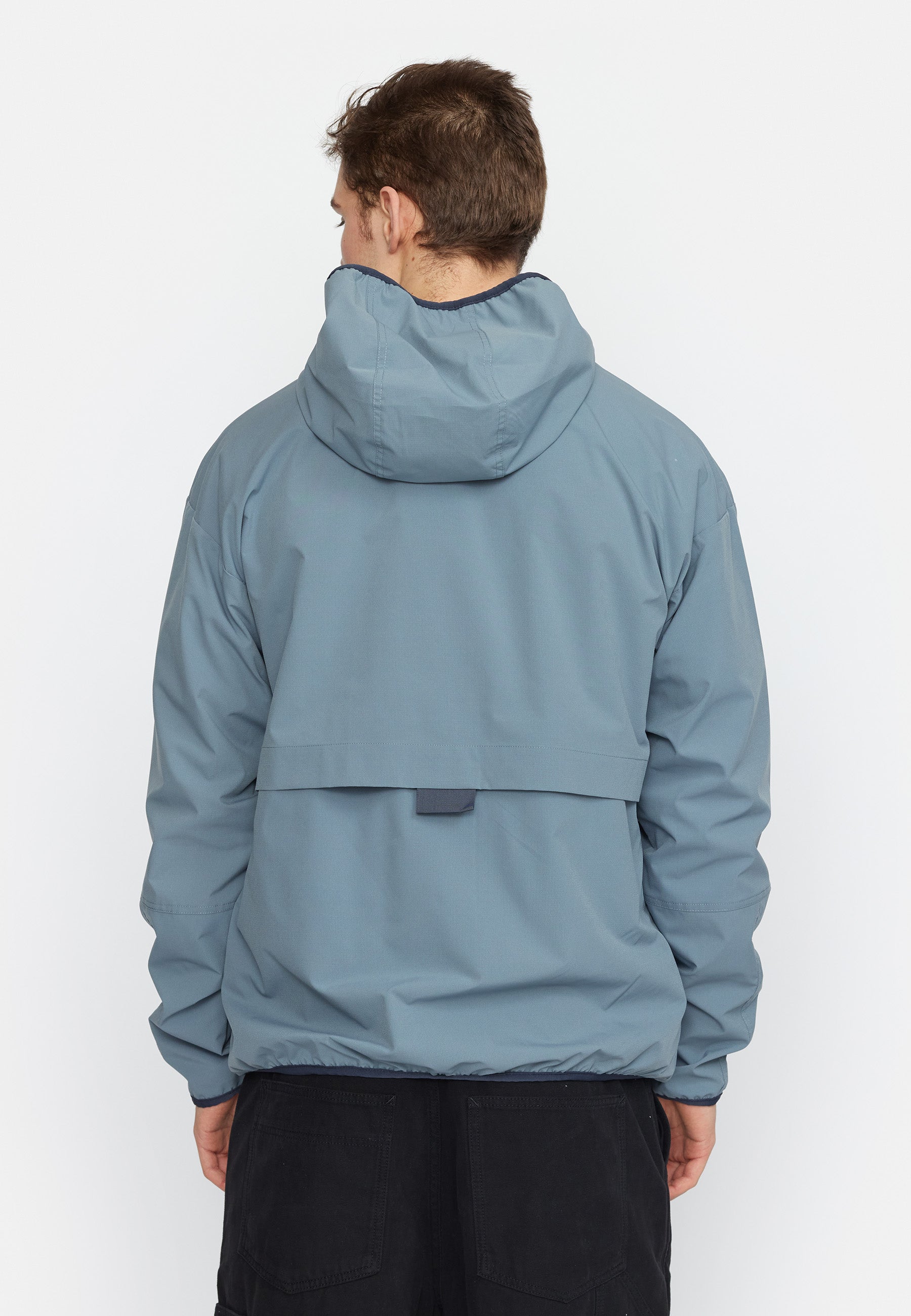 Revolution Hooded Track Jacket Lightweight Outerwear Blue