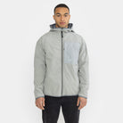 Revolution Hooded Track Jacket Lightweight Outerwear Lightgrey