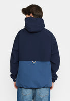 Revolution Hooded Track Jacket Lightweight Outerwear Navy