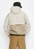 Revolution Hooded Track Jacket Lightweight Outerwear Offwhite