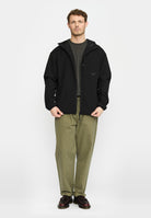 Revolution Hooded Windbreaker Lightweight Outerwear Black