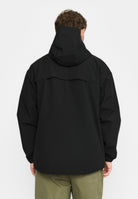 Revolution Hooded Windbreaker Lightweight Outerwear Black