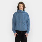 Revolution Hooded Windbreaker Lightweight Outerwear Blue