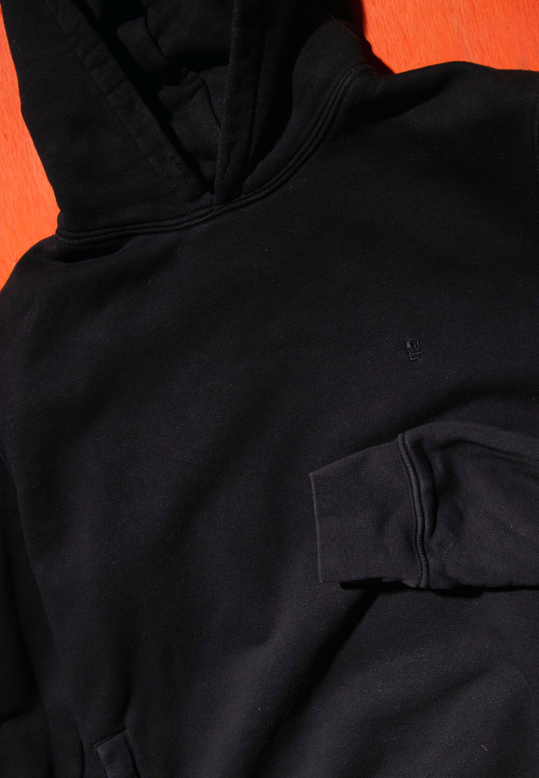 Revolution Hoodie Sweatshirt Vintaged Black