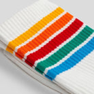 Revolution Jaquard Crew Sock Socks White