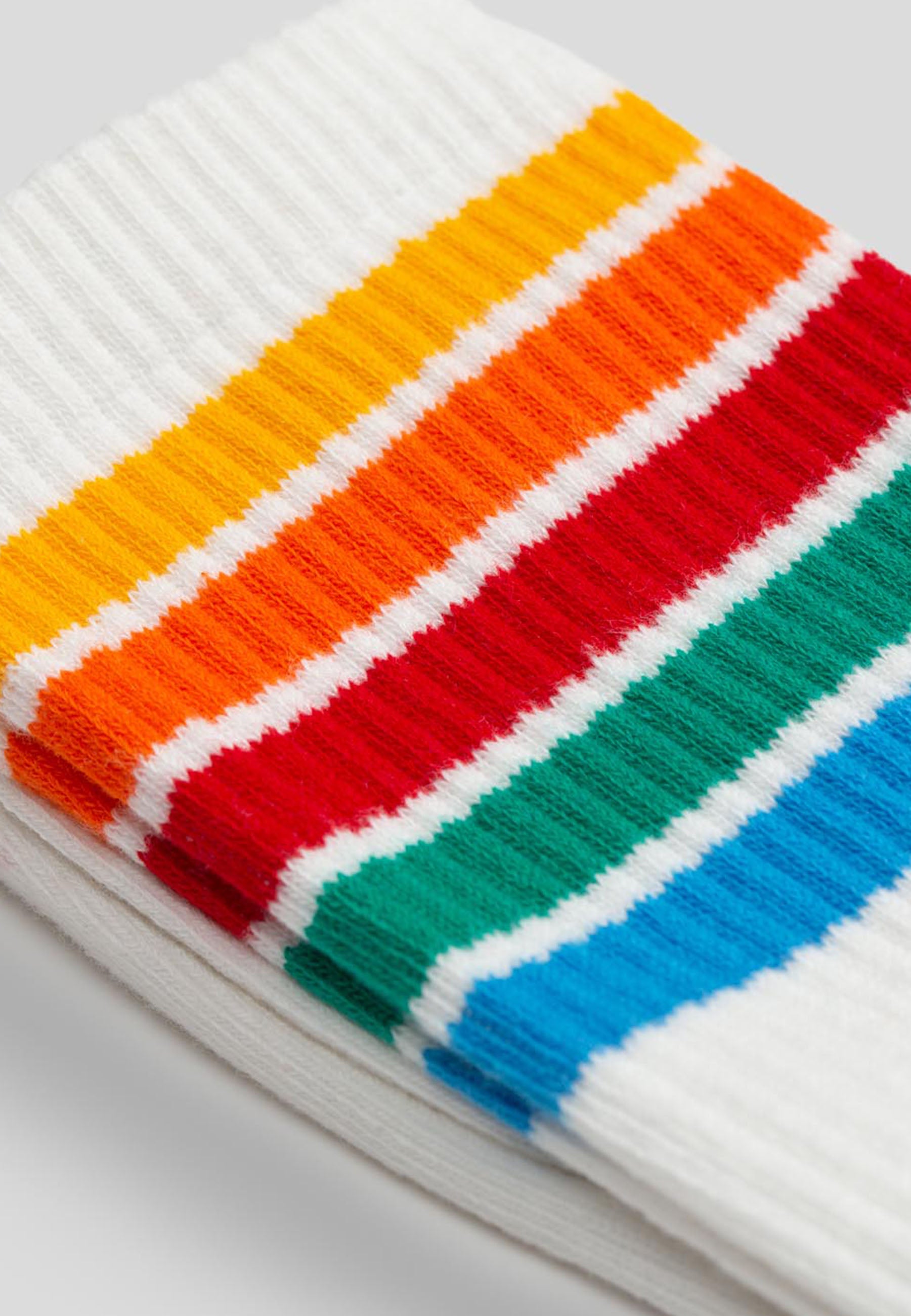 Revolution Jaquard Crew Sock Socks White