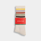 Revolution Jaquard Crew Sock Socks Offwhite