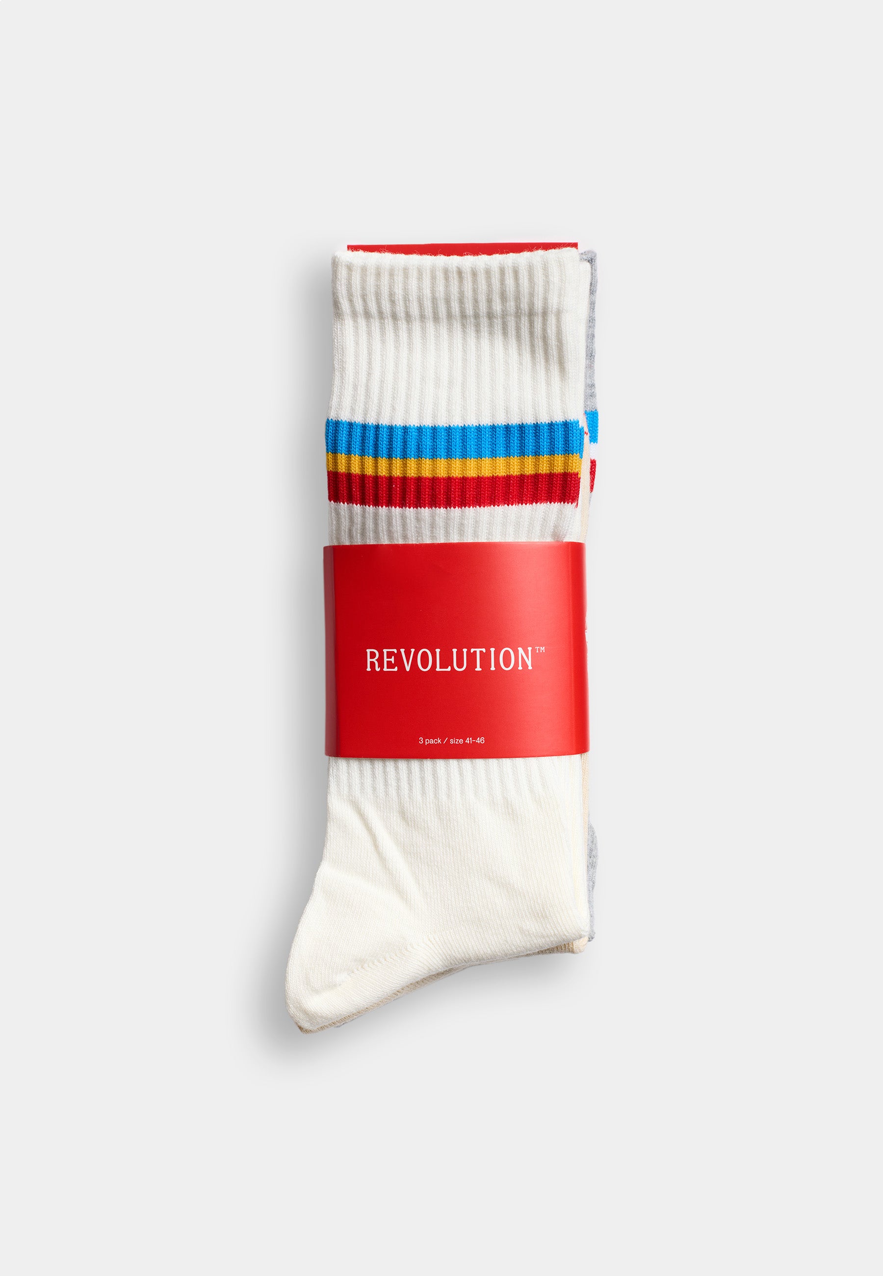 Revolution Jaquard Crew Sock Socks Multi